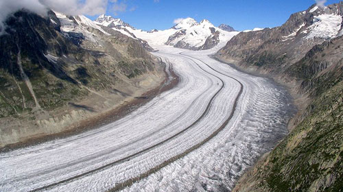 Schweizer Alpen Jungfrau-Aletsch