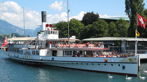 Raddampfer Vierwaldstättersee