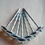 Twisted Shank Clous Of Tole Galvanized Umbrella Head Roofing Nails